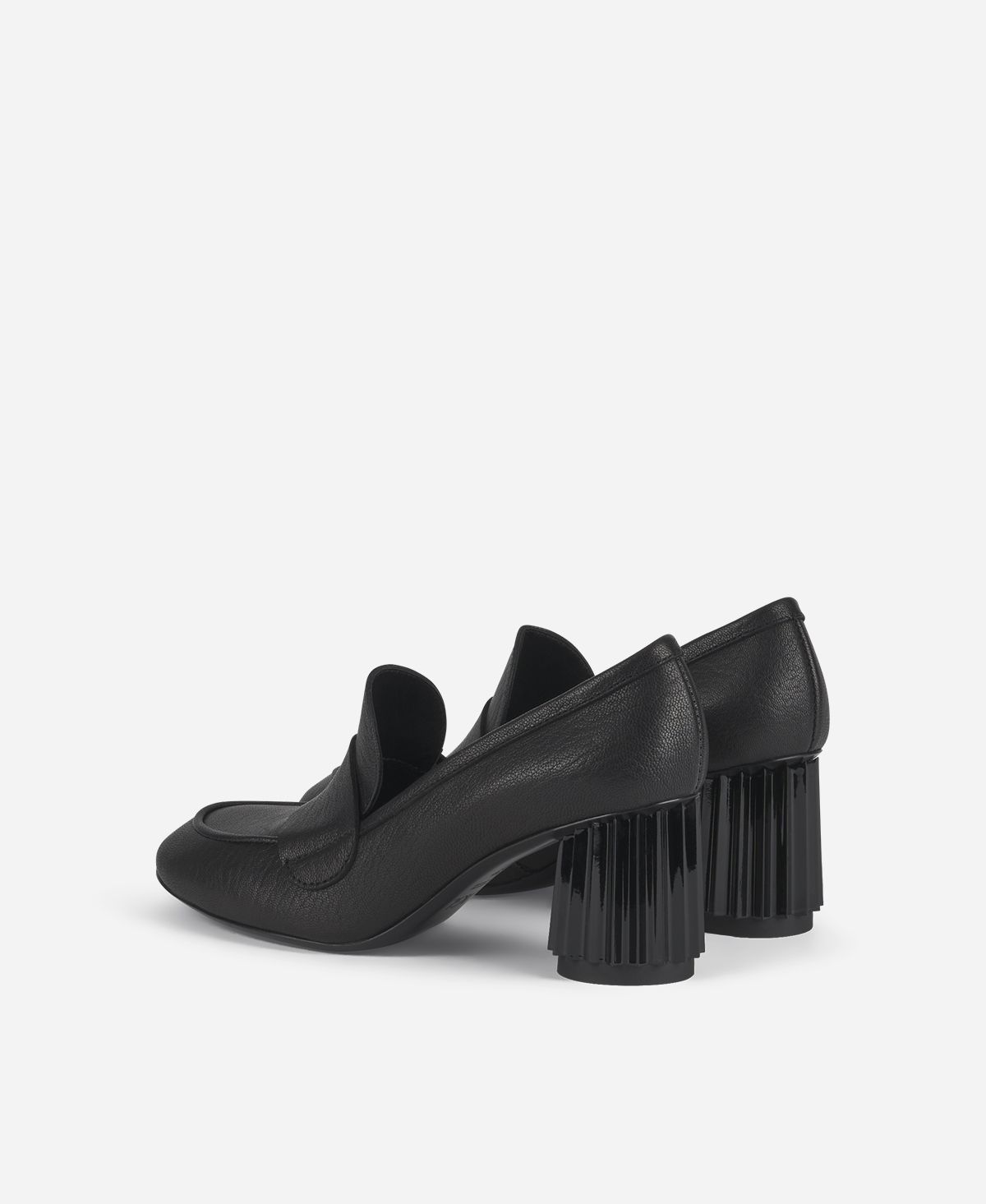 Agl Mocassino con tacco Nero Dorica M Moc Outlet