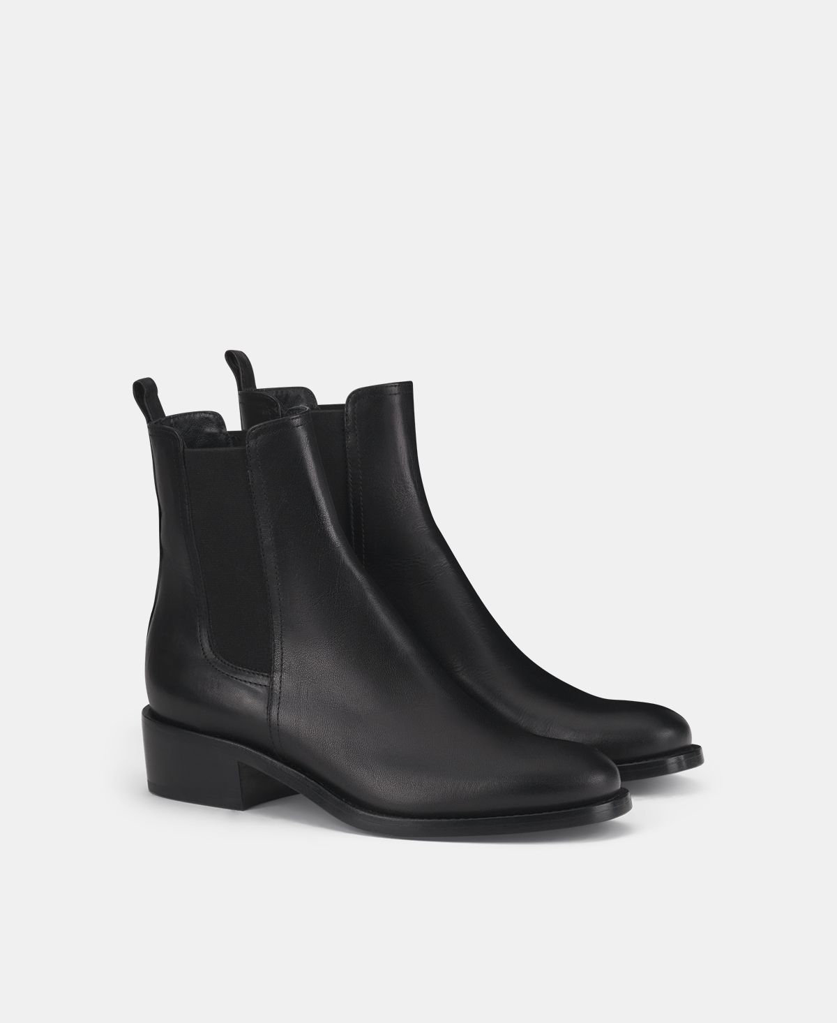 Agl Beatle in pelle Nero Georgia Beat Saldi Di Fabbrica