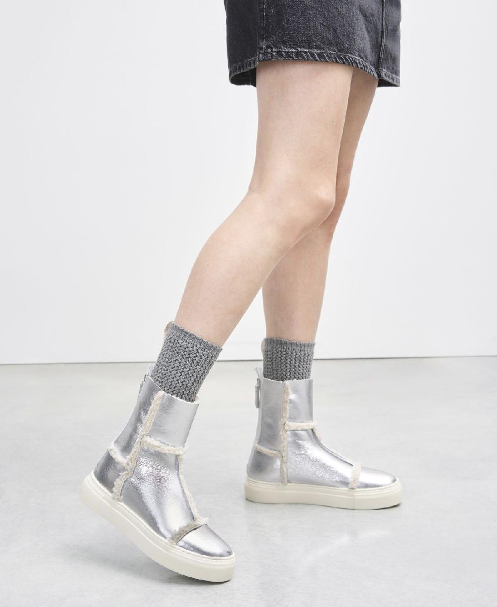 Agl Sneaker in eco montone Argento Rosy 2025