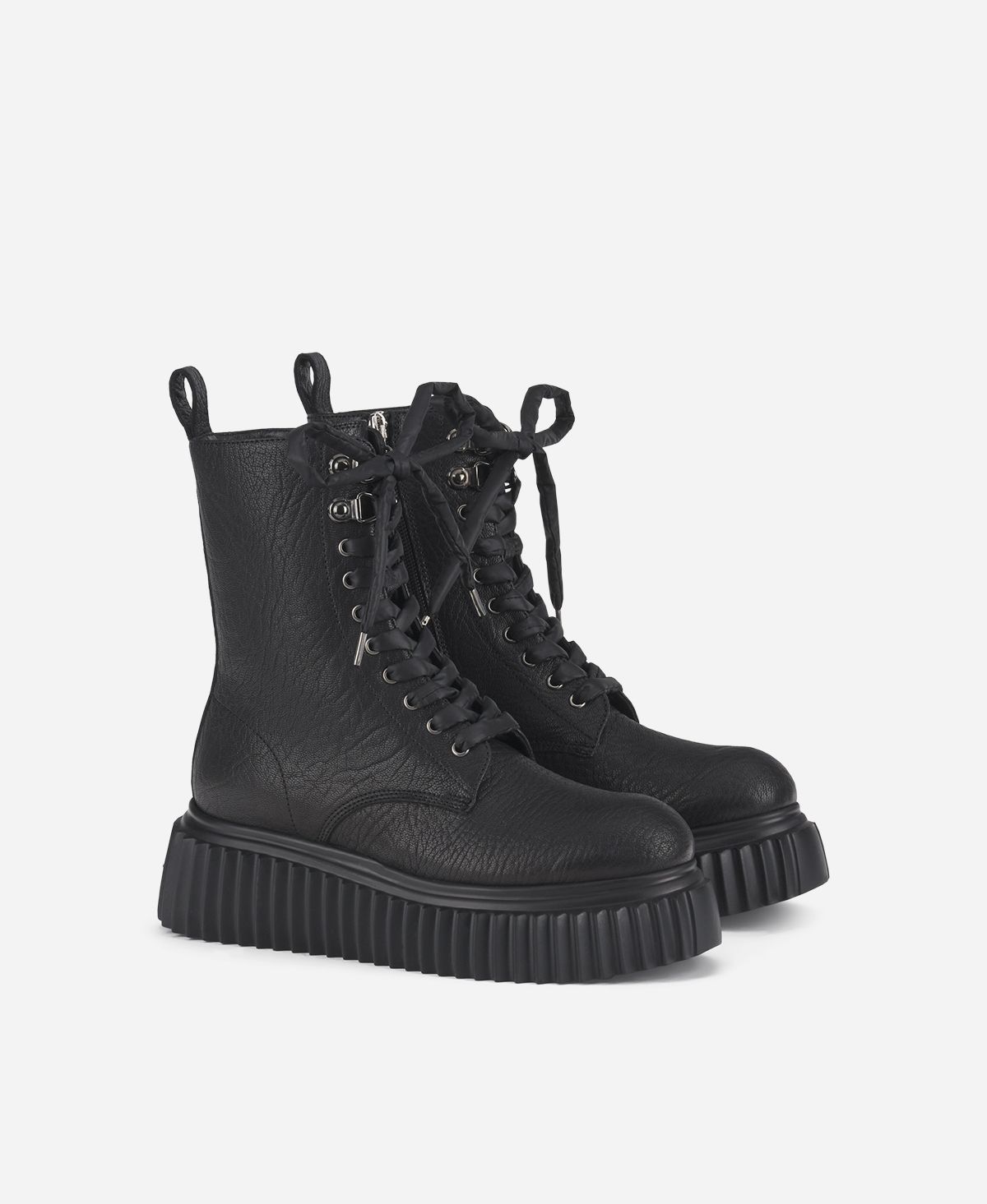 Agl Biker in pelle Nero Marina 2025