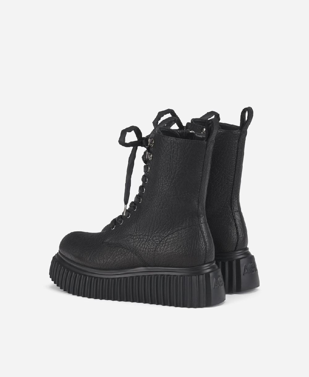 Agl Biker in pelle Nero Marina 2025