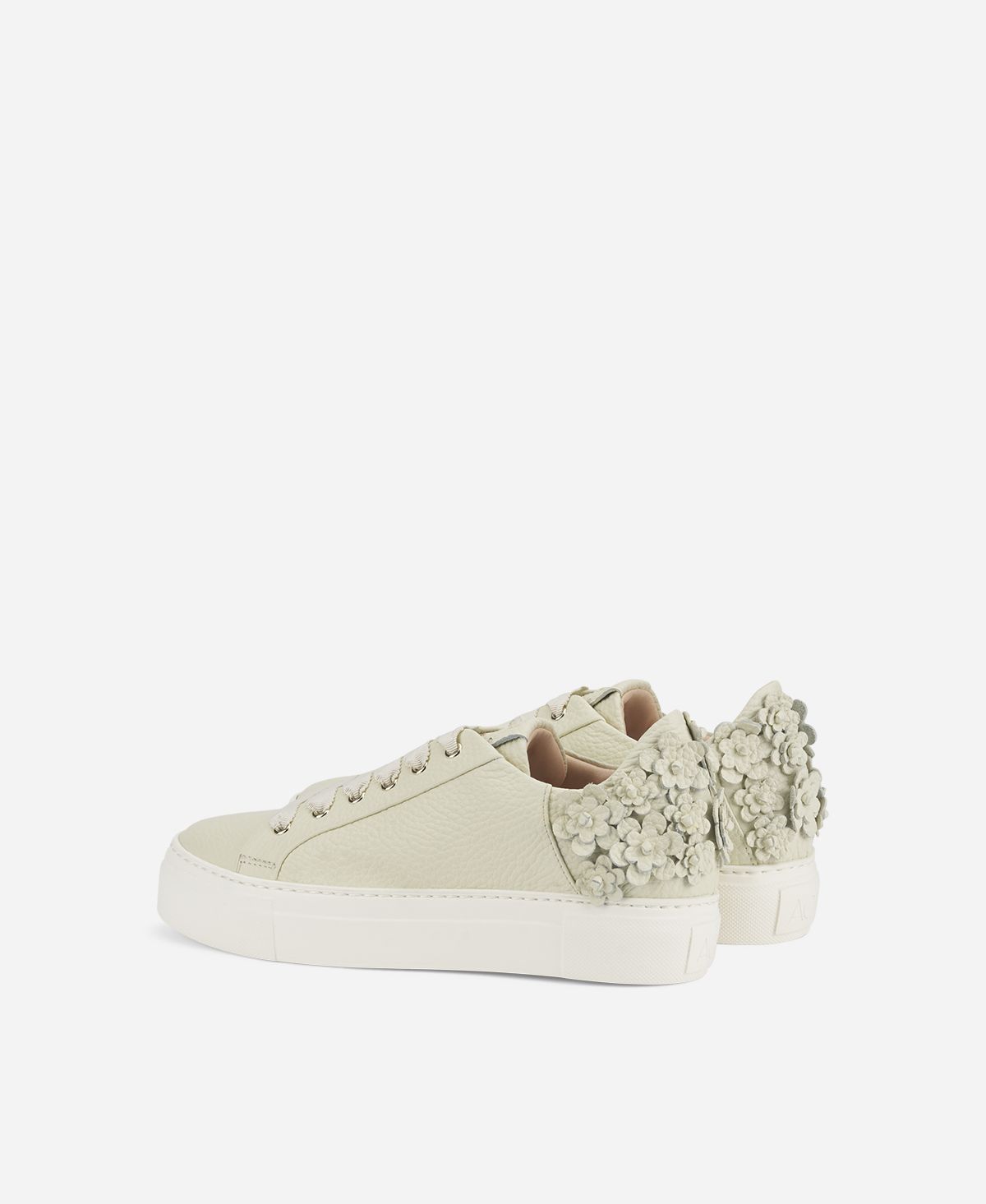 Agl Sneaker con fiori Avorio Eugenia Economico