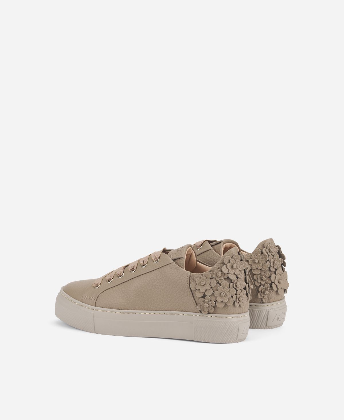 Agl Sneaker con fiori Tortora Eugenia Online