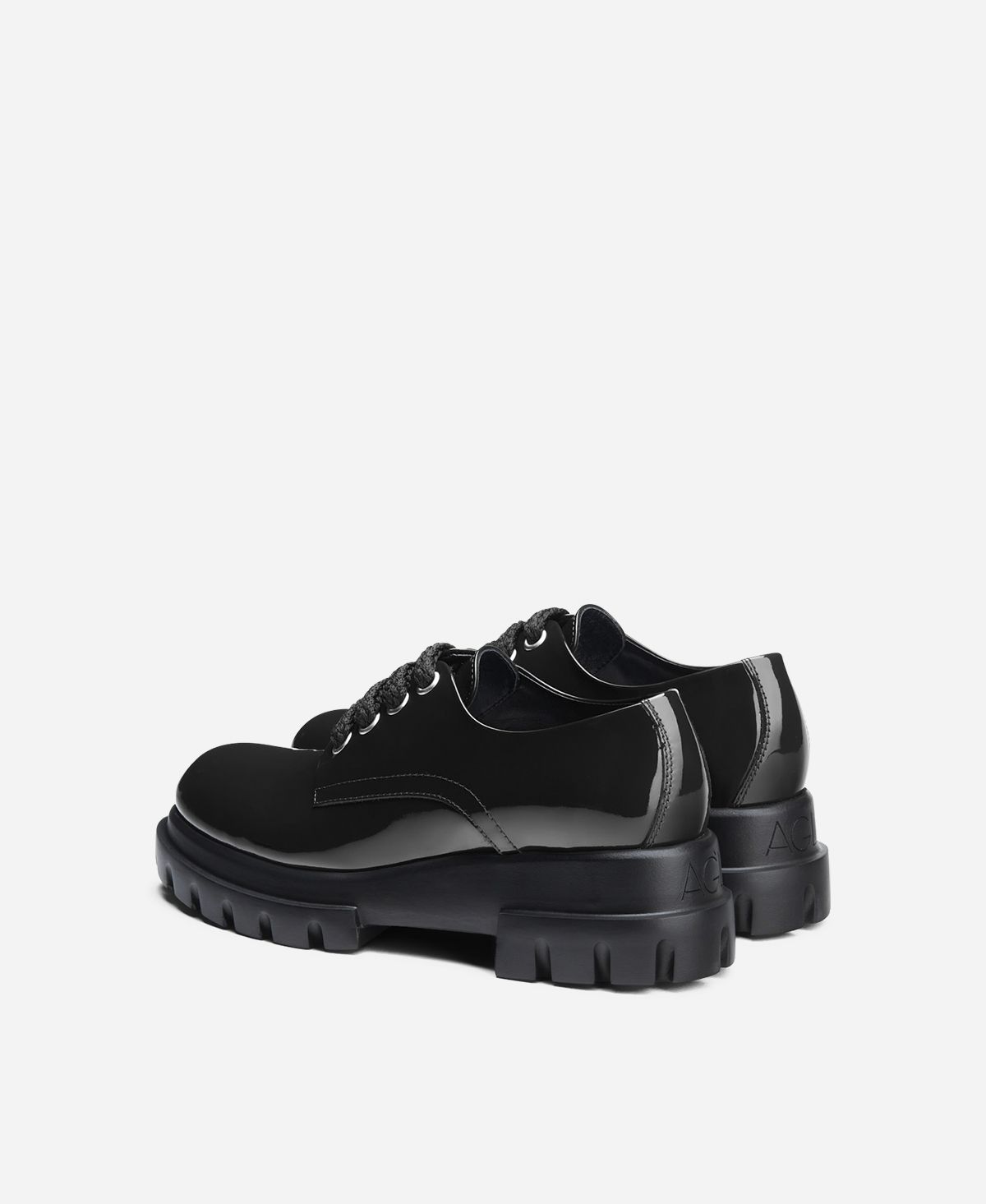 Agl Stringata in pelle Nero MAXINE LACE UP Vendita Economica