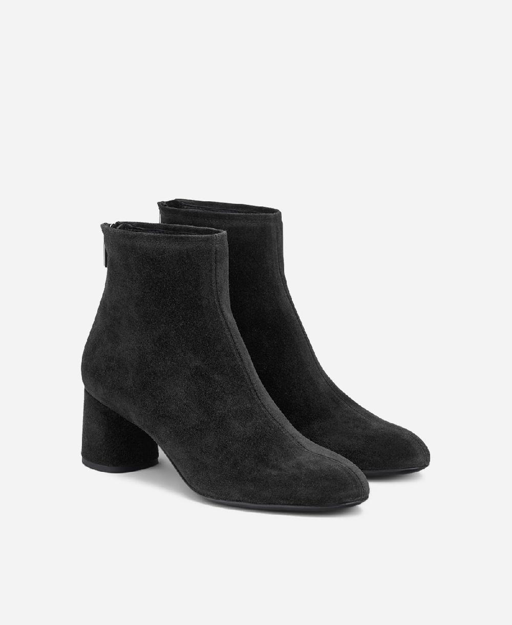 Agl Stivaletto in velour Nero OLGA Italia