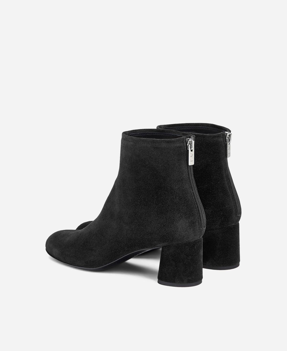 Agl Stivaletto in velour Nero OLGA Italia