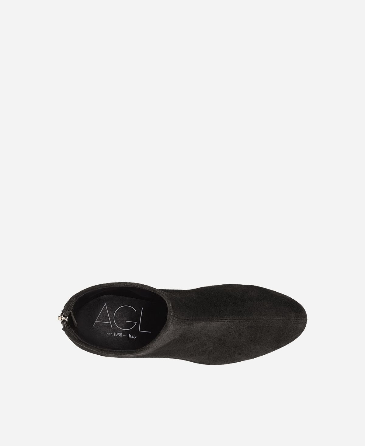 Agl Stivaletto in velour Nero OLGA Italia