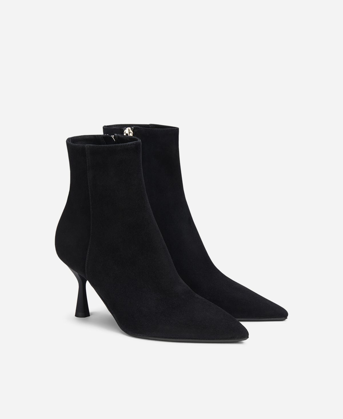 Agl Stivaletto in velour Nero IDE BOOTIE Vendita