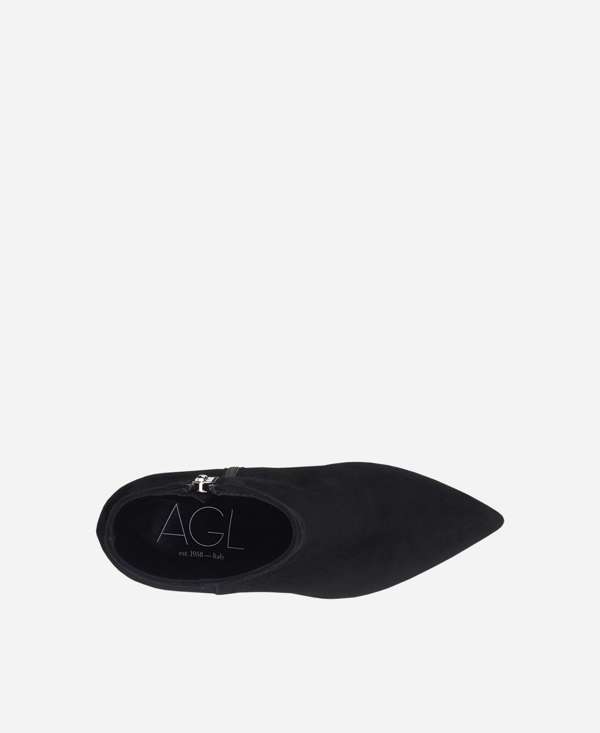 Agl Stivaletto in velour Nero IDE BOOTIE Vendita