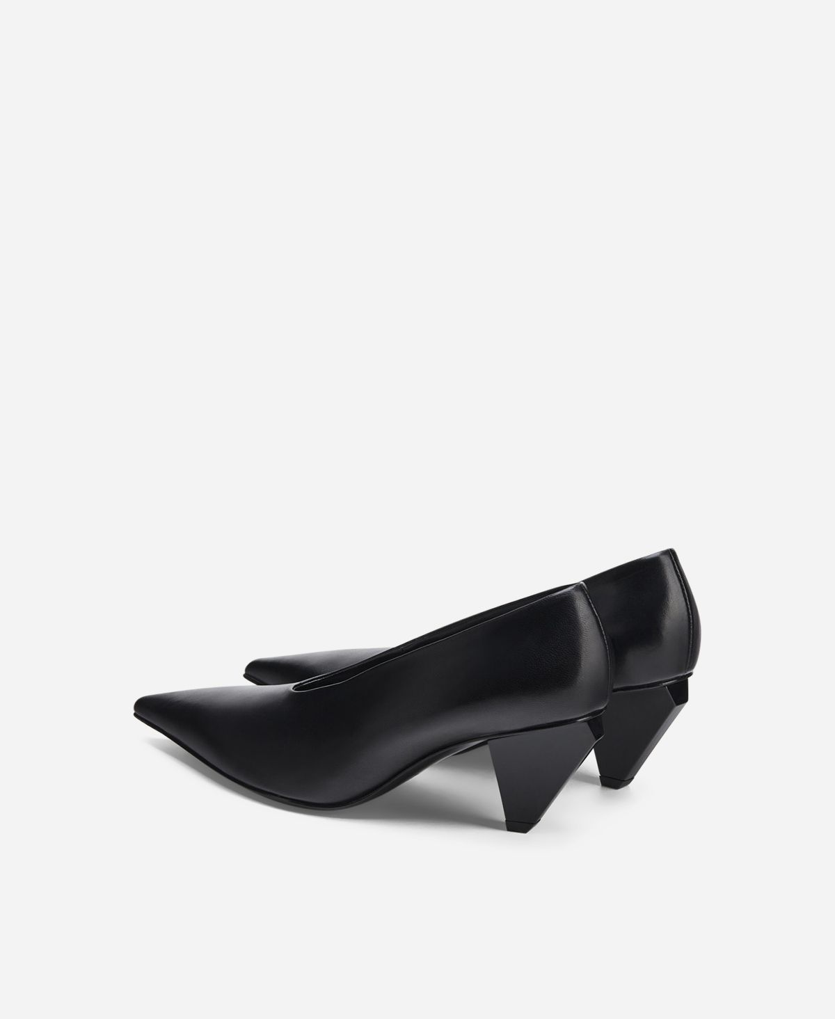 Agl Décolleté in pelle Nero KNIFE PUMP Spedizione Gratuita