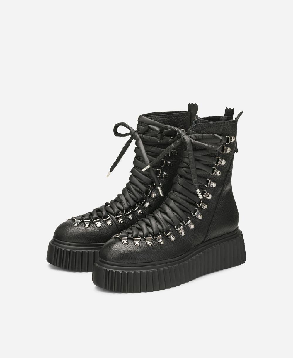 Agl Biker in pelle Nero DROMO Soddisfazione Garantita