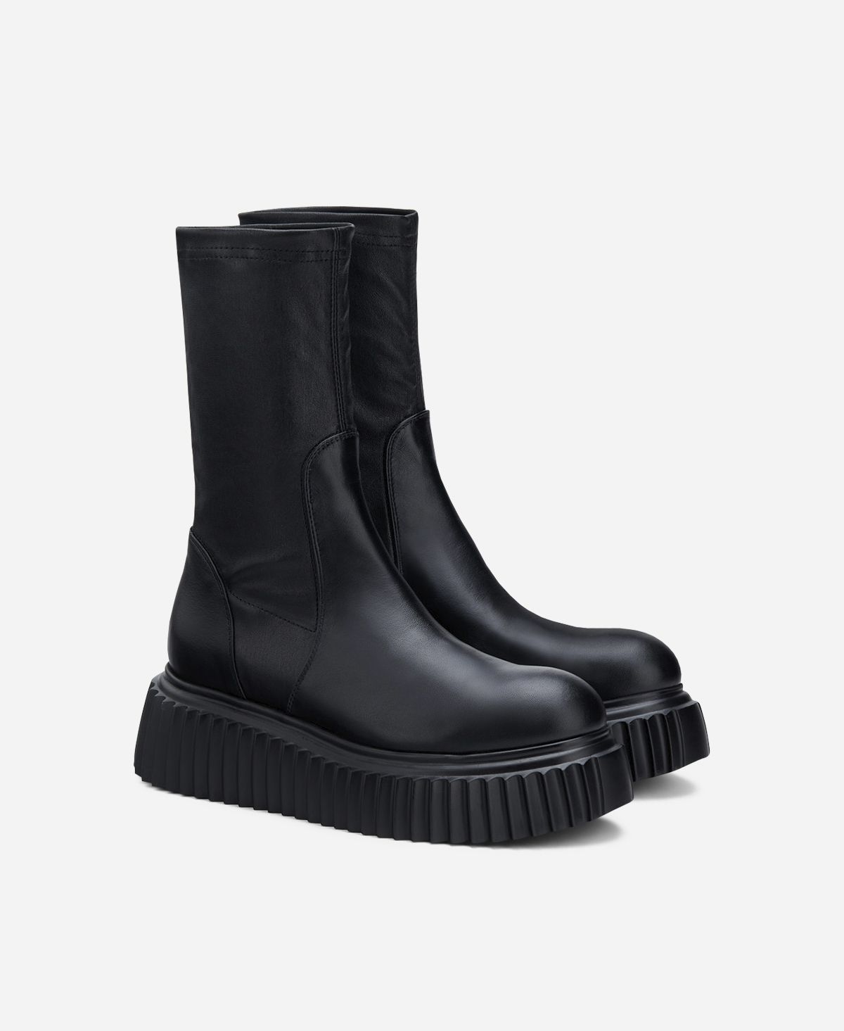 Agl Stivaletto in nappa Nero MILAGROS STRETCH Qualità Garantita