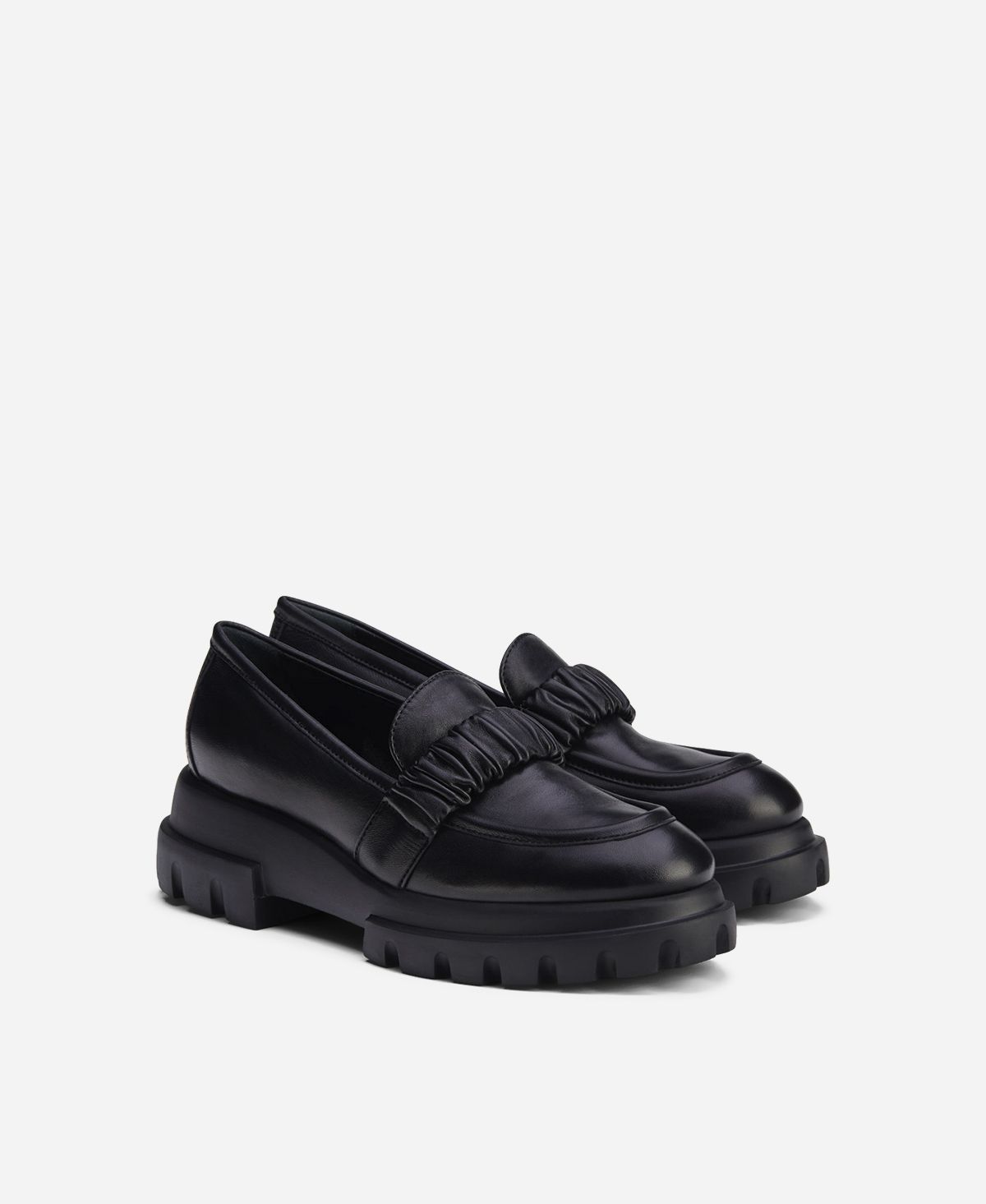Agl Mocassino con rouche Nero CELESTE Convenienza