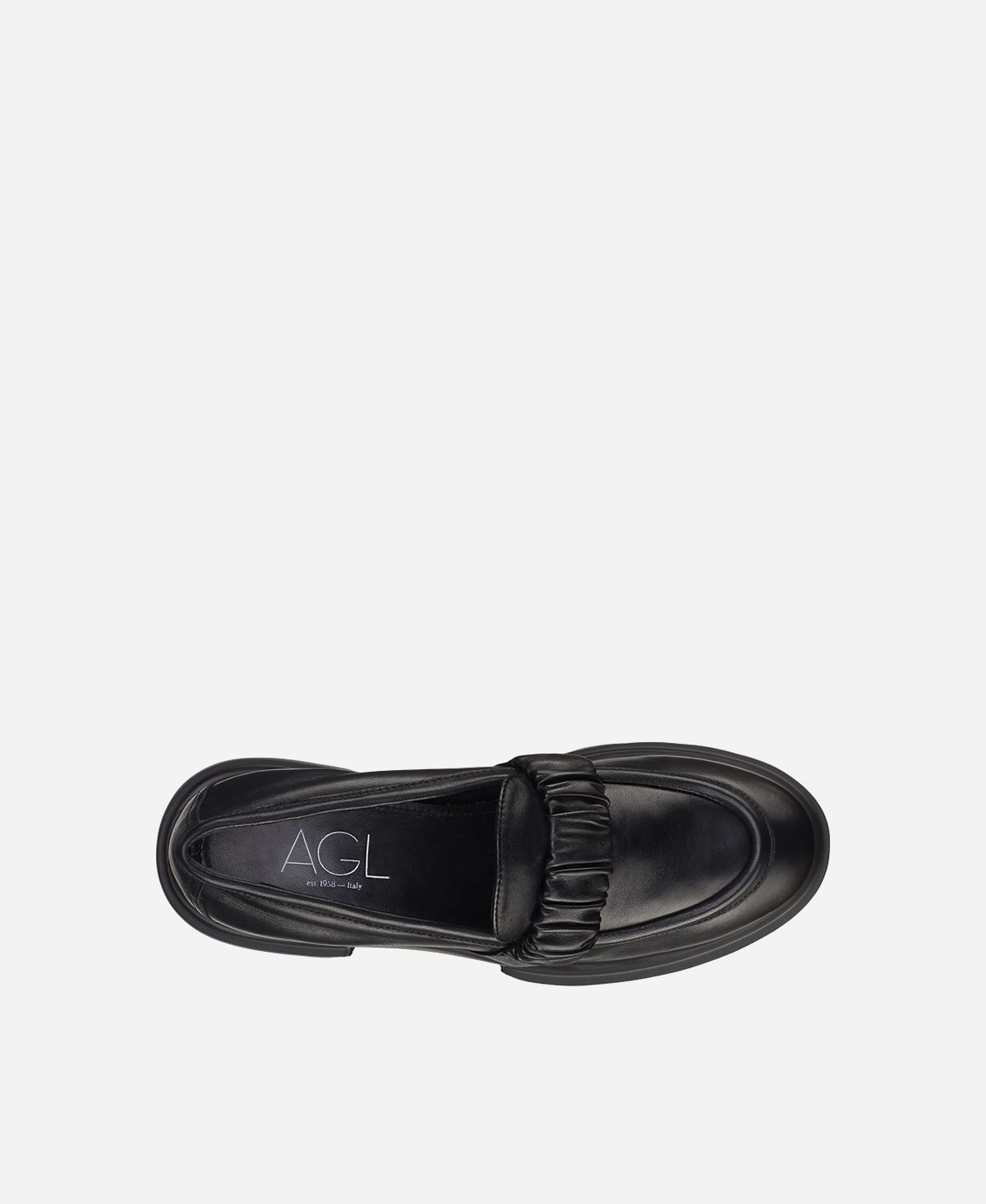Agl Mocassino con rouche Nero CELESTE Convenienza