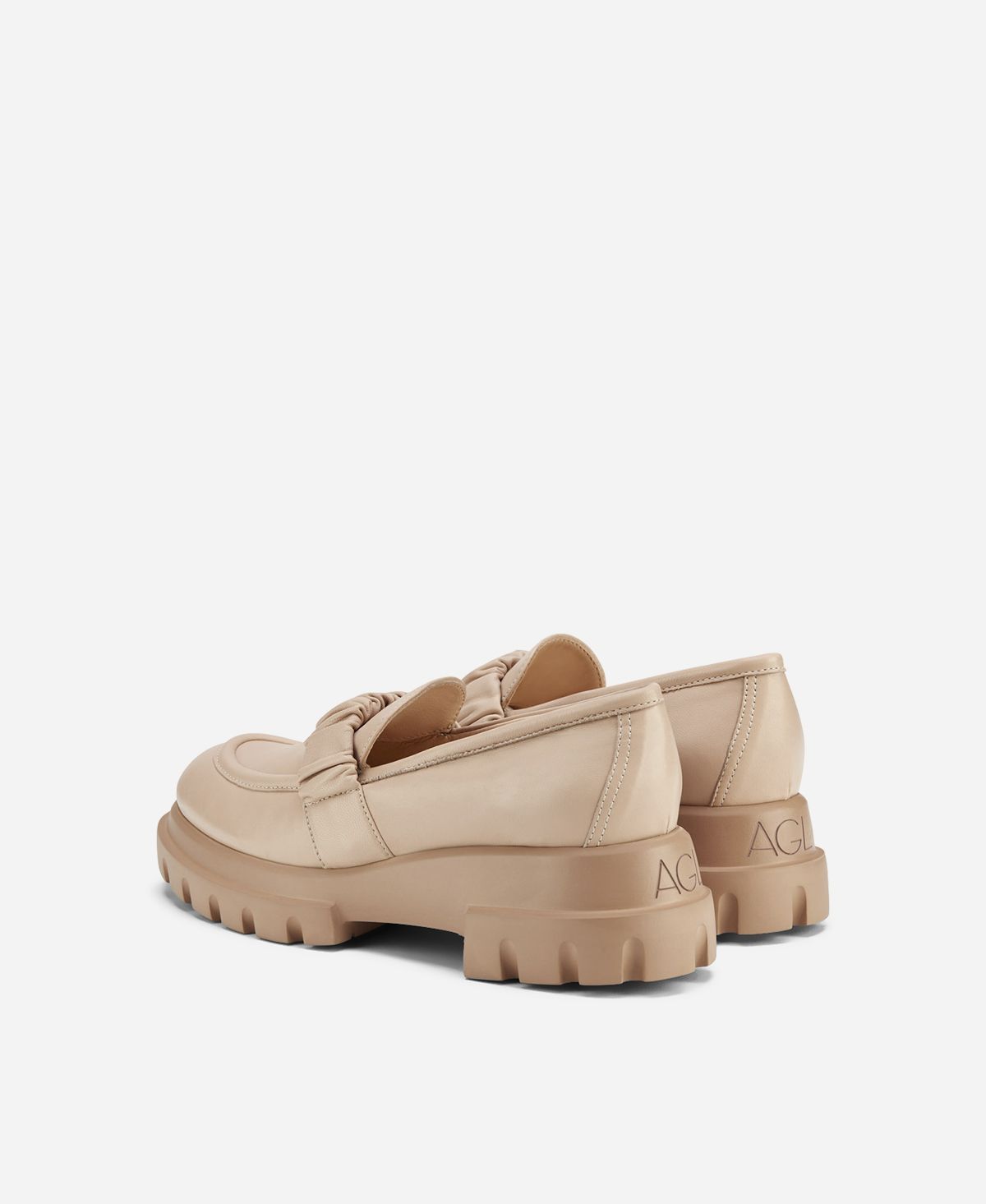 Agl Mocassino con rouche Beige CELESTE Novità