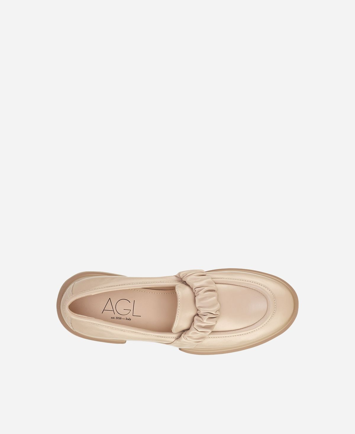 Agl Mocassino con rouche Beige CELESTE Novità