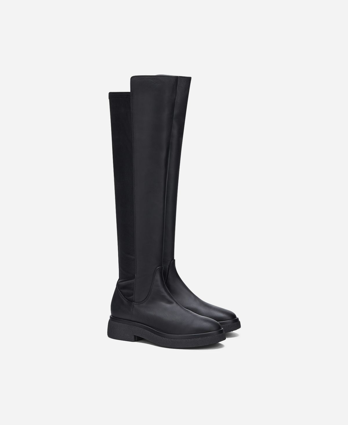 Agl Stivale in pelle Nero ALISON R BOOT Presa