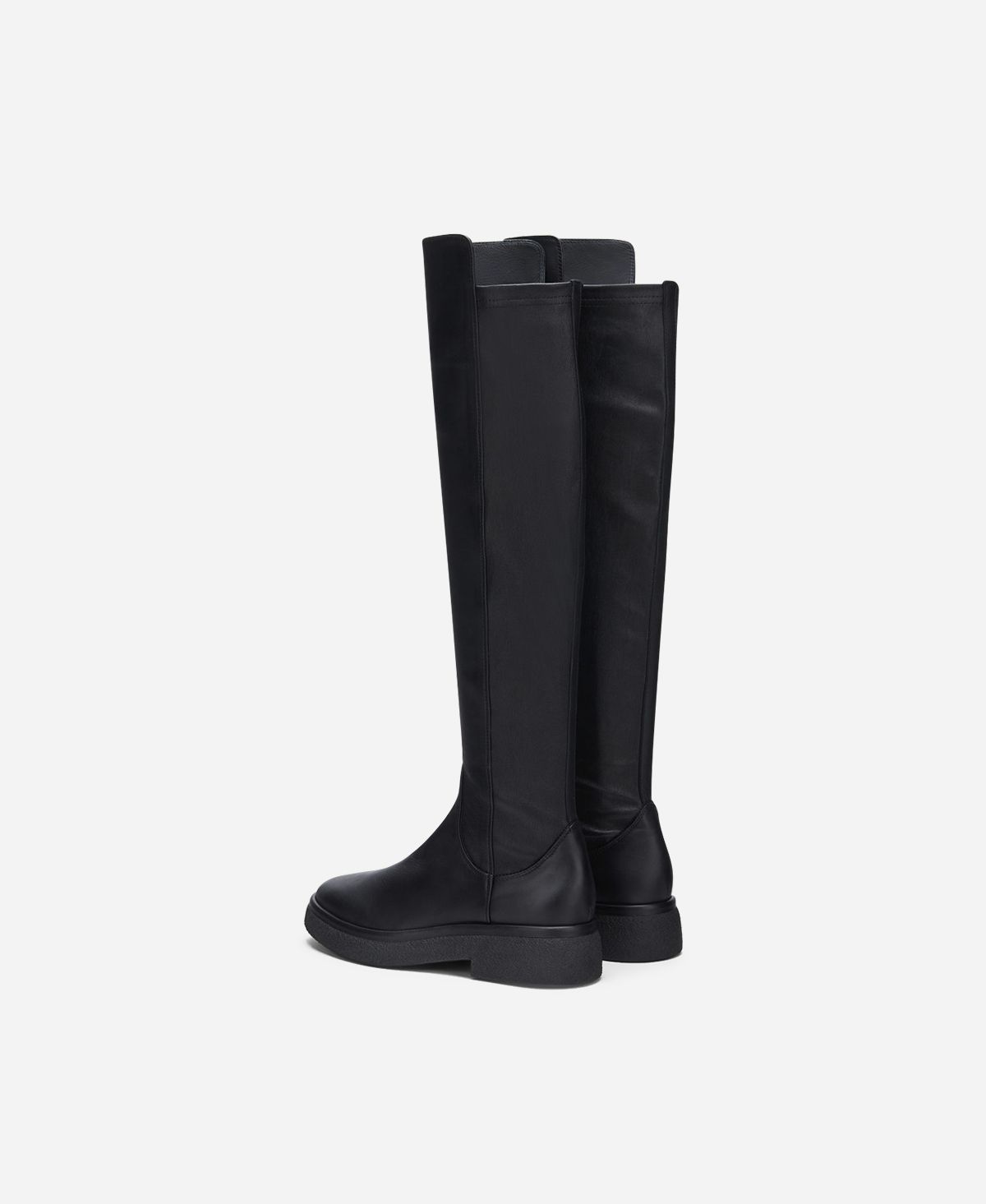 Agl Stivale in pelle Nero ALISON R BOOT Presa