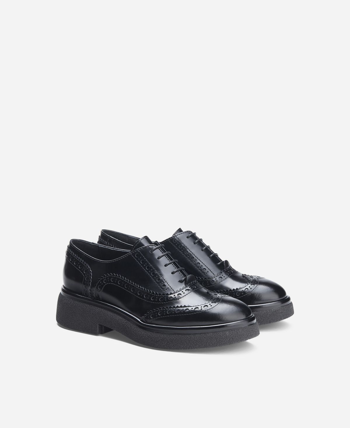Agl Stringata in pelle Nero ALISON R LACE UP Offerta