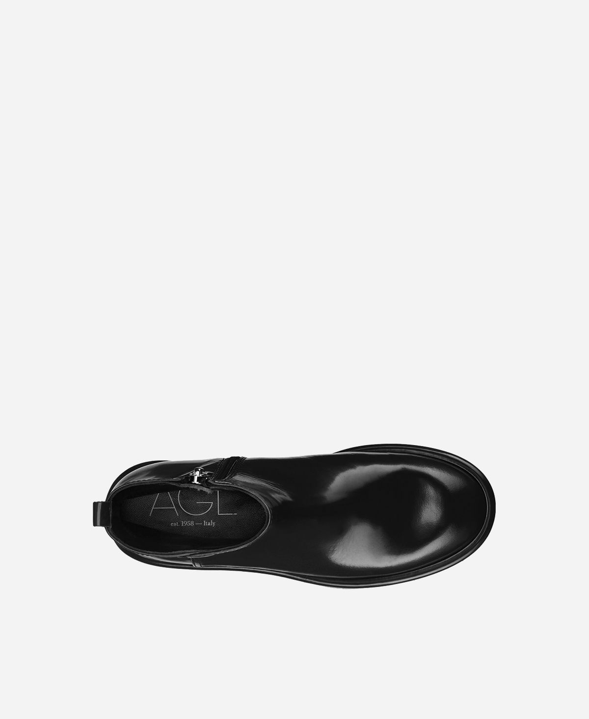 Agl Stivaletto in pelle Nero ALISON Outlet