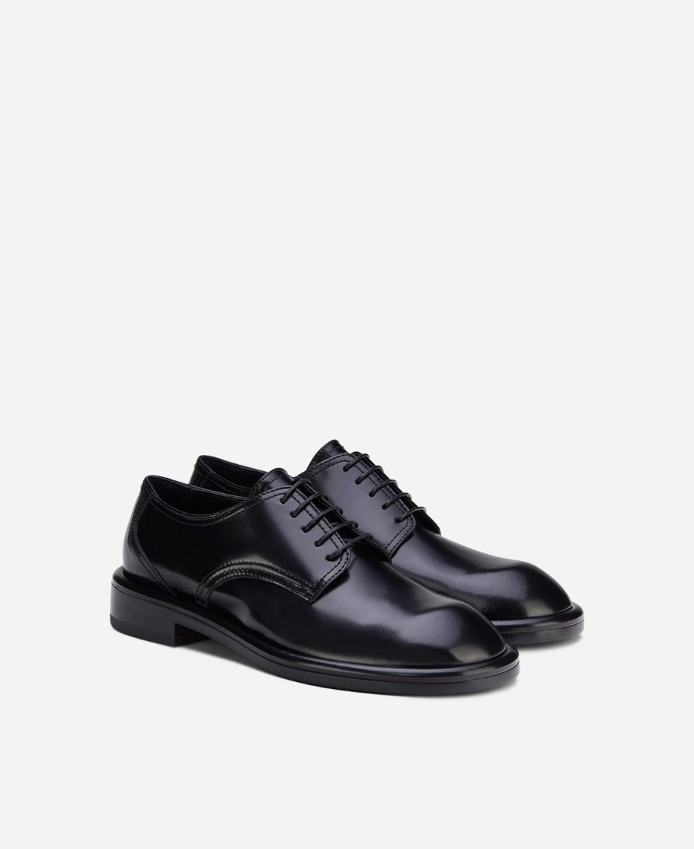 Agl Stringata in pelle Nero ALISON LACE UP Saldi