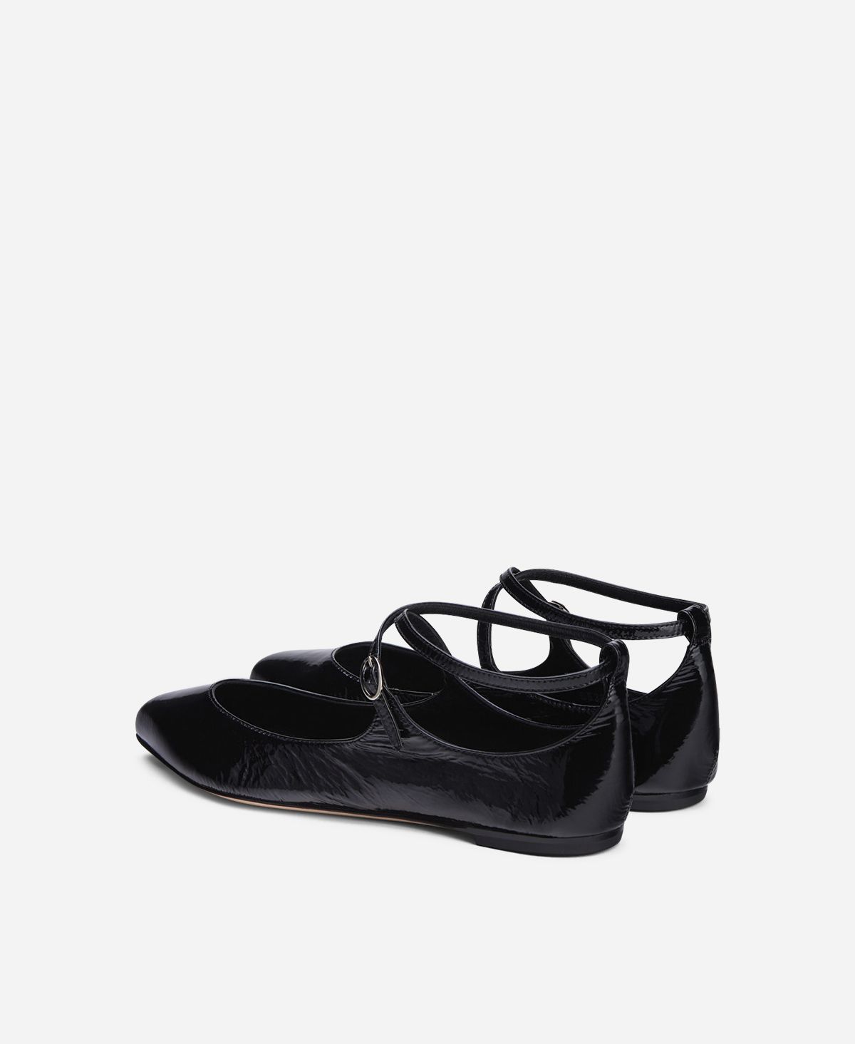 Agl Ballerina in pelle Nero Softy Ballet Vendita Economica