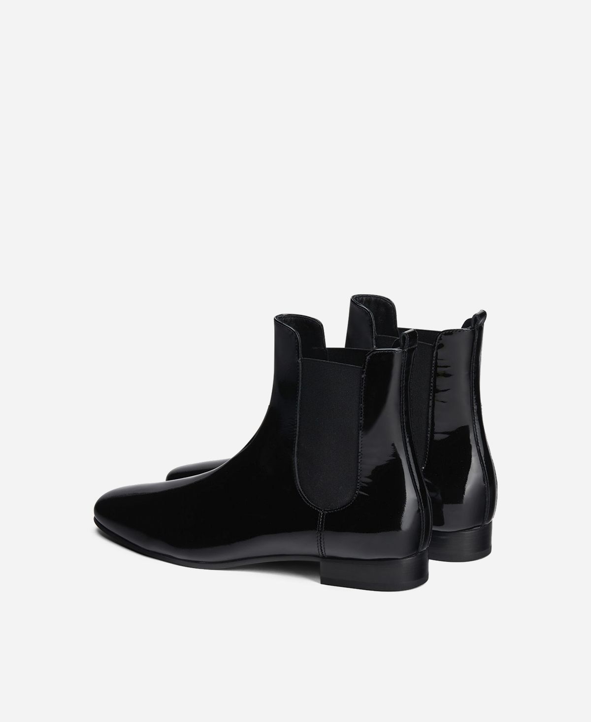 Agl Stivaletto in vernice con elastici Nero MAENA Vendite Flash