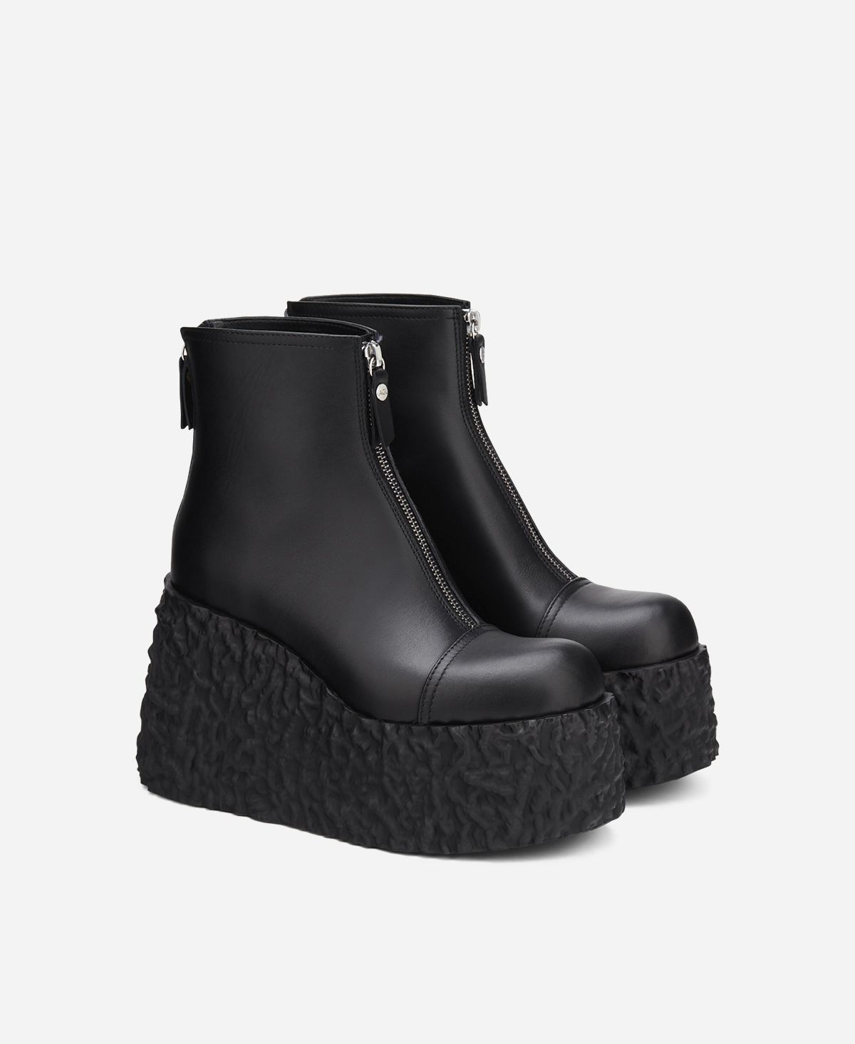Agl Stivale in nappa stretch Nero LAVA Nuova