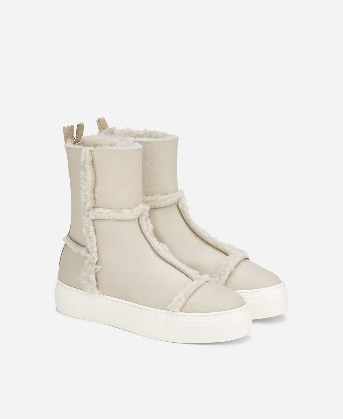 Agl Sneaker in montone Avorio ROSY Promozione