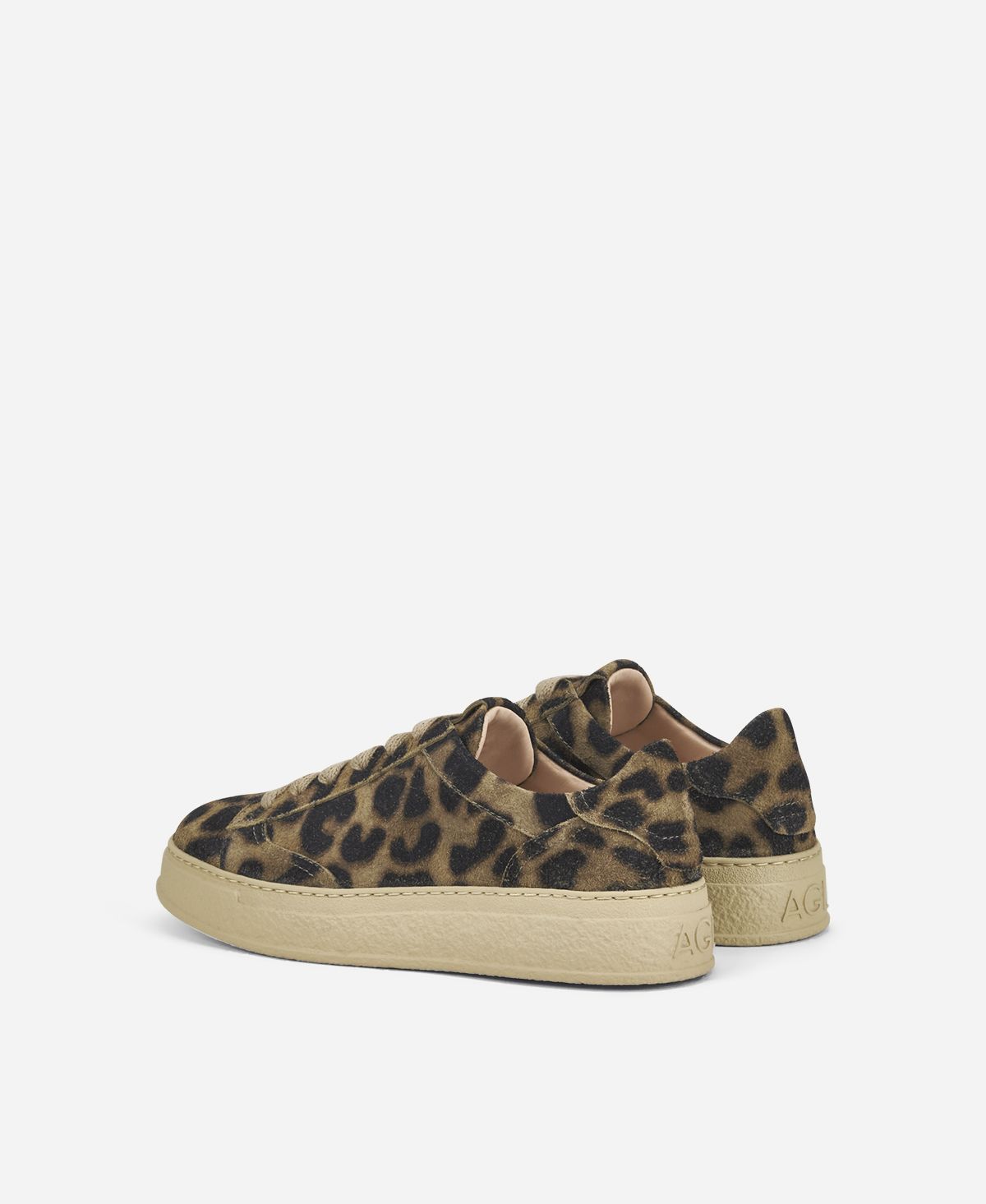Agl Sneaker animalier Stampa leopard Giuly Lace up Qualità Garantita