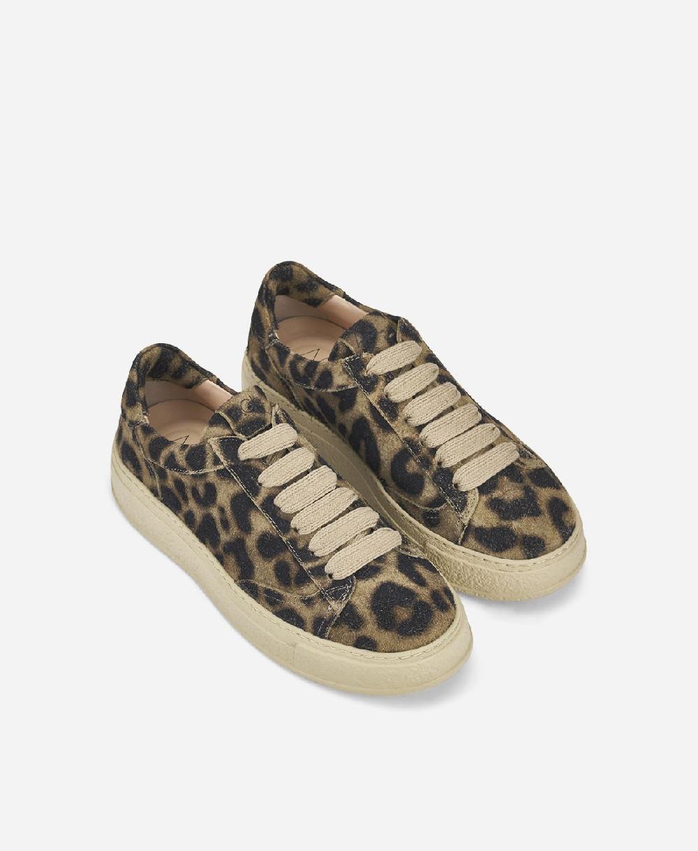 Agl Sneaker animalier Stampa leopard Giuly Lace up Qualità Garantita