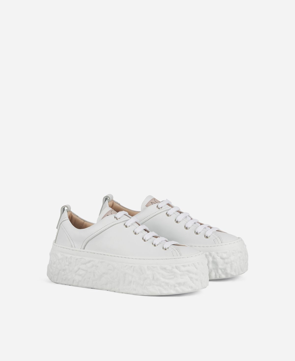 Agl Sneaker con platform Bianco Magma Fino Al -60%