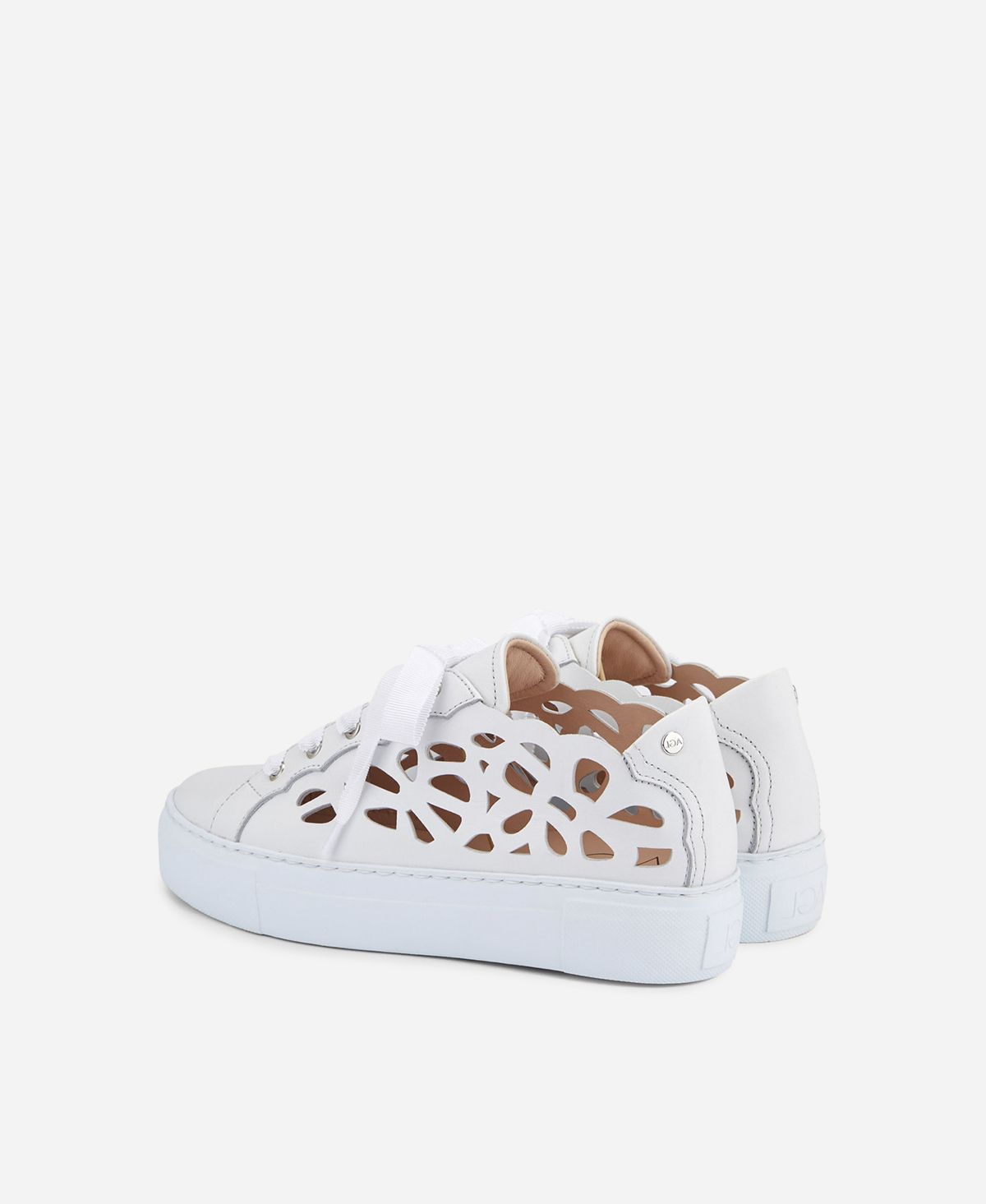 Agl Sneaker cut-out Bianco Mandi Shopping Online