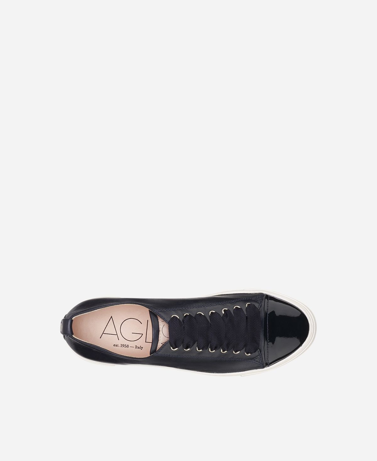 Agl Sneaker con puntina Blu Mollie Sottocosto