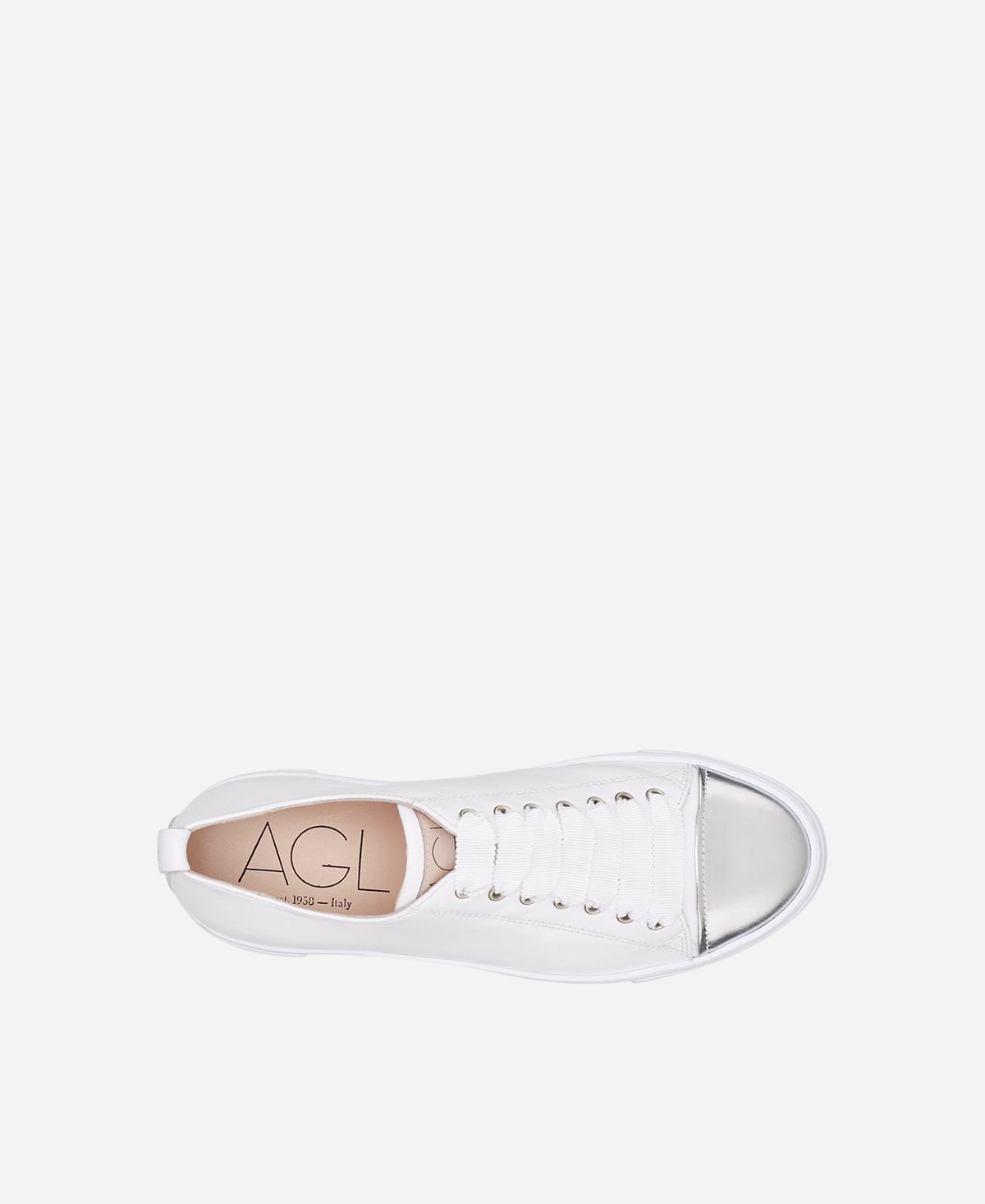 Agl Sneaker con puntina Bianco Mollie Convenienza
