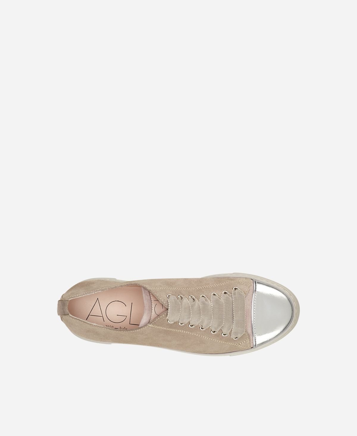 Agl Sneaker con puntina Tortora MOLLIE Novità