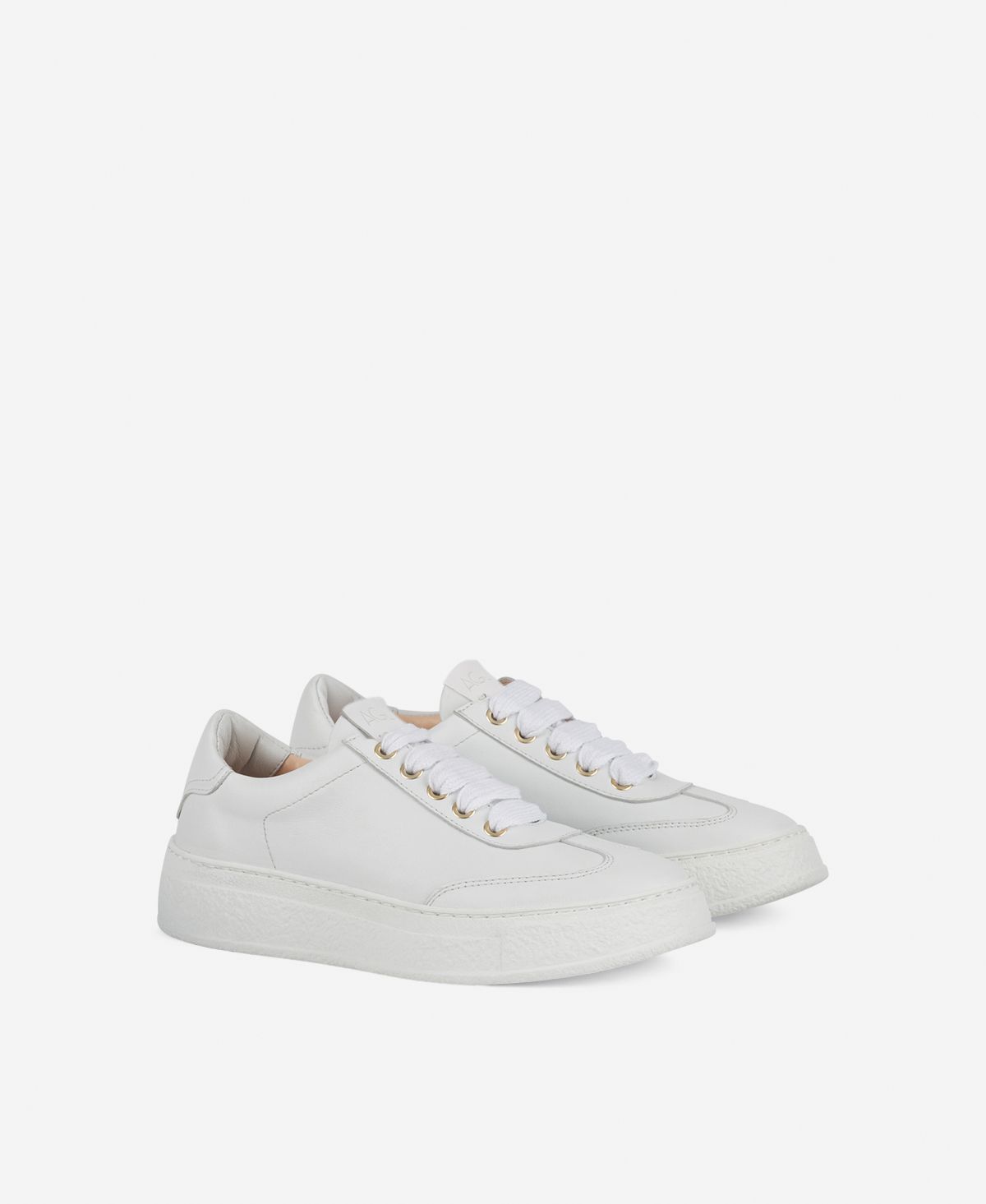 Agl Sneaker in pelle Bianco Giuly Shoes Negozio
