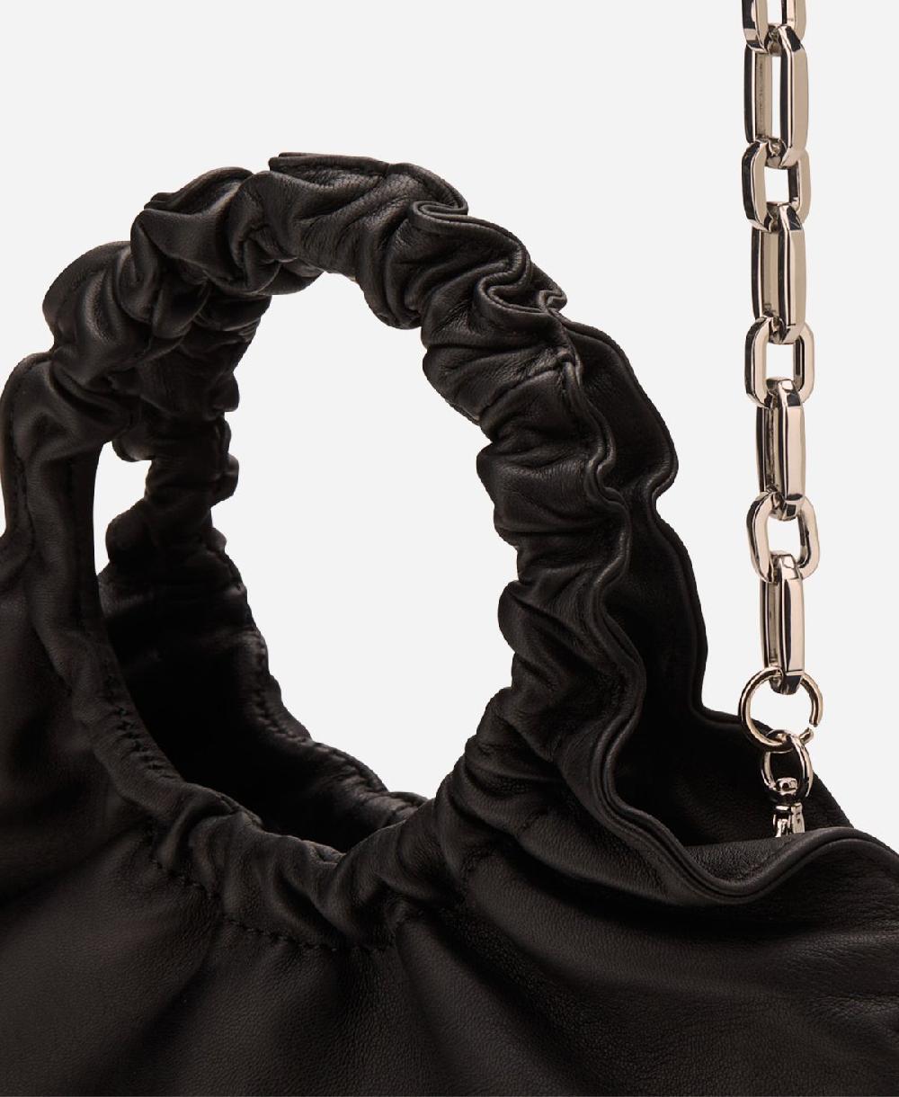 Agl Mini borsa in pelle Nero Mini Gretty Promozione