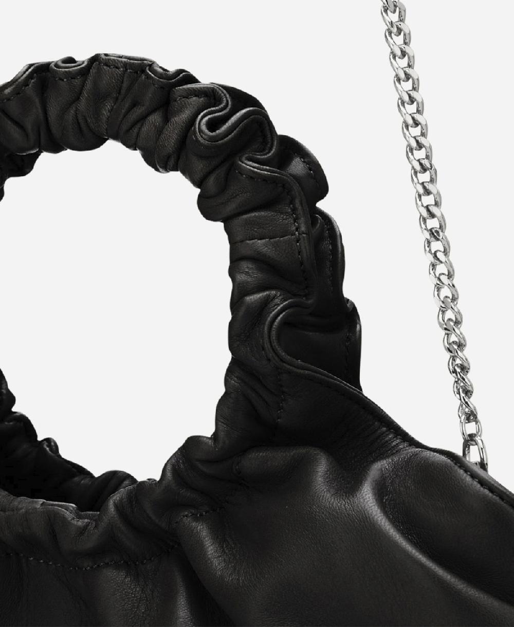 Agl Borsa in pelle Nero Gretty Pezzi Unici