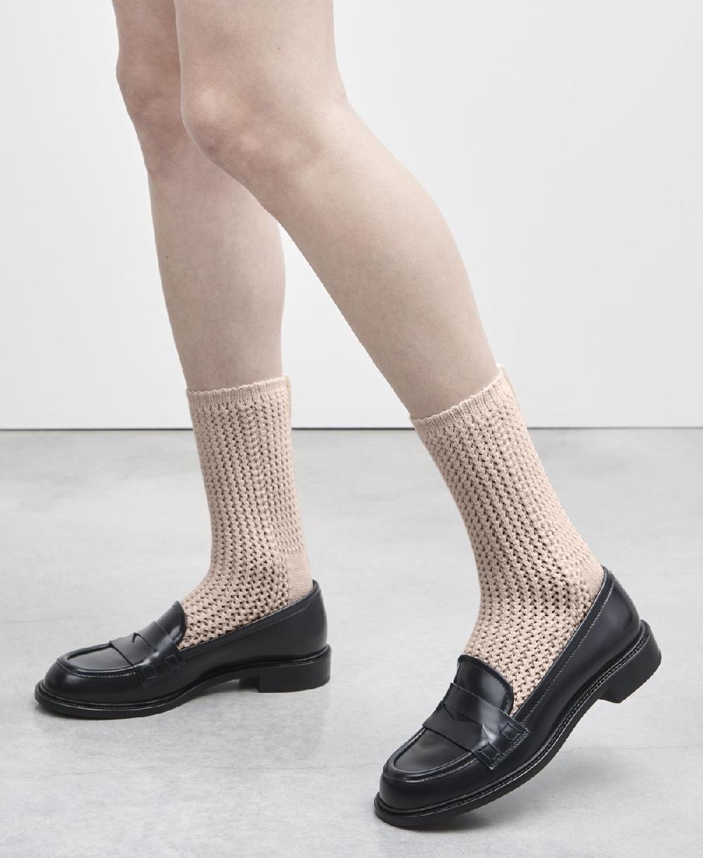 Agl Calze di lana Beige SOCK Sottocosto