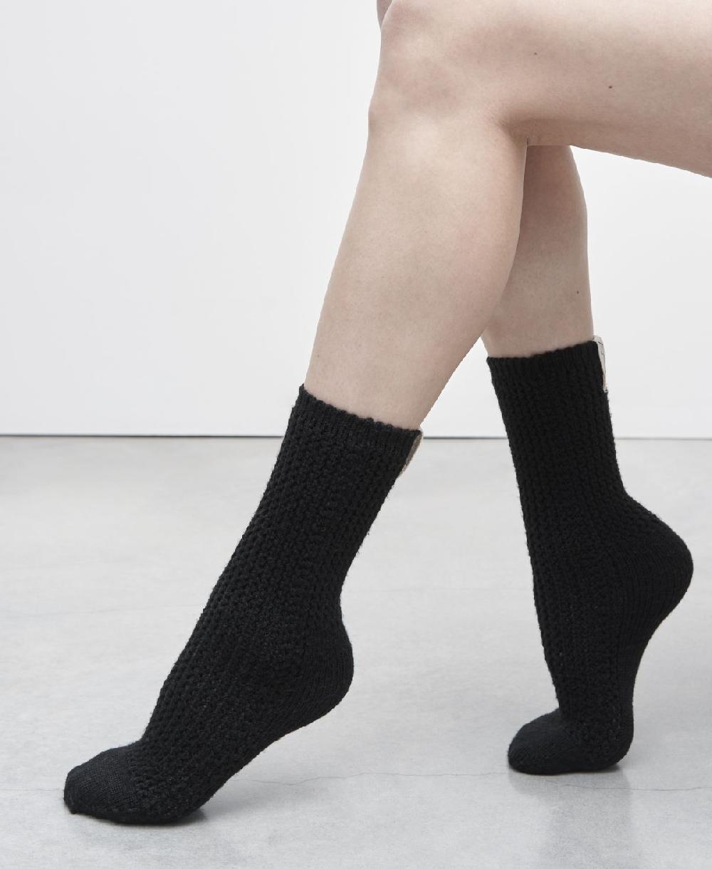 Agl Calze di lana Nero SOCK Convenienza