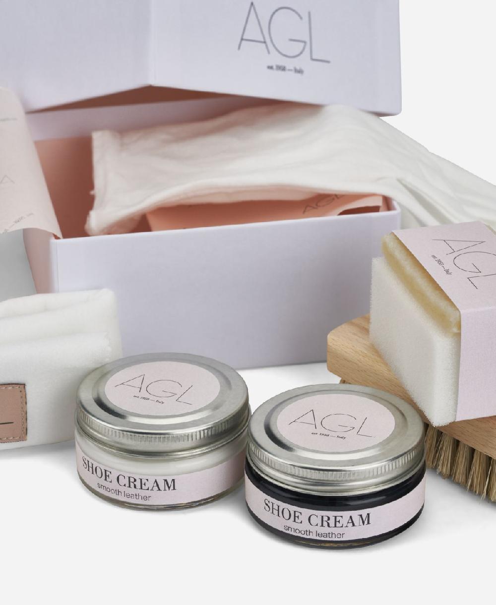 Agl Prodotti per la pulizia delle scarpe Bianco Box shoe care Outlet