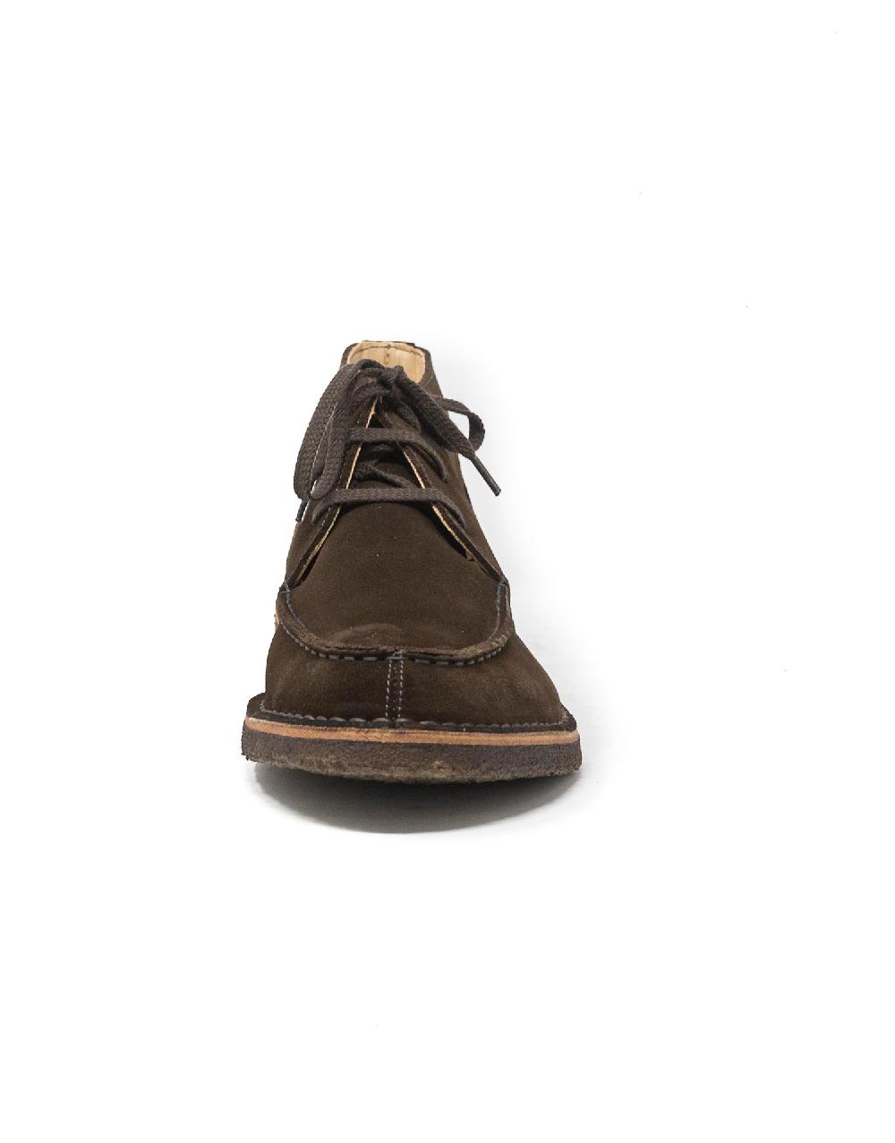 Wally Walker moc-toe Astorflex in pelle scamosciata Deukeflex Dark Chestnut Novità