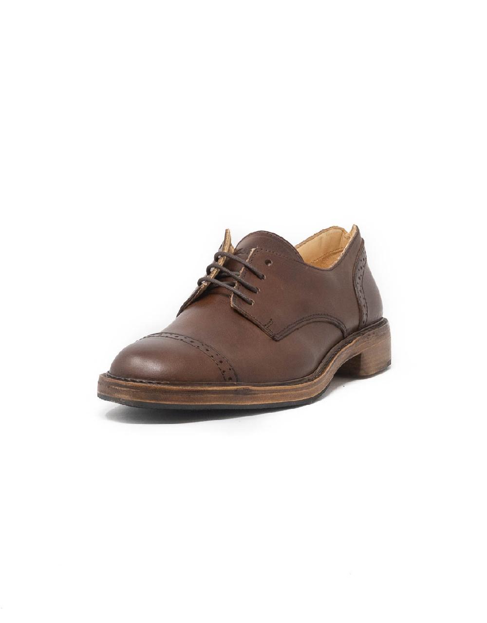 Wally Walker Astorflex – derby donna in pelle Gardflex brown Nuova