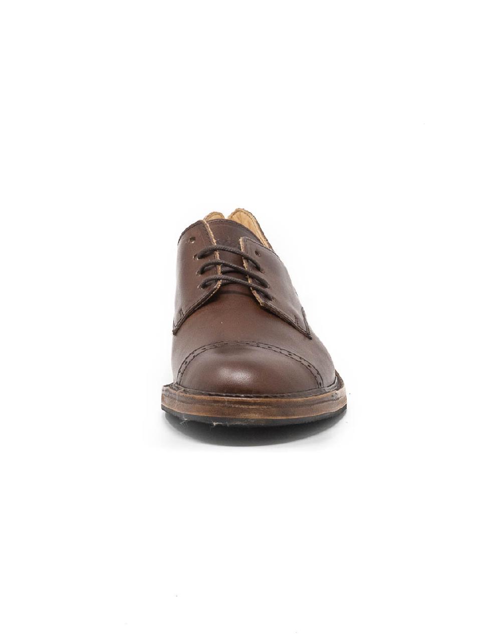 Wally Walker Astorflex – derby donna in pelle Gardflex brown Nuova