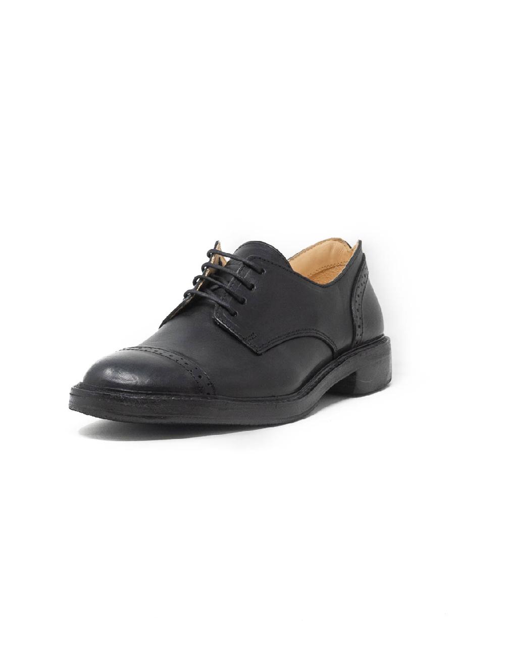 Wally Walker Astorflex – derby donna in pelle Gardflex nero Moda