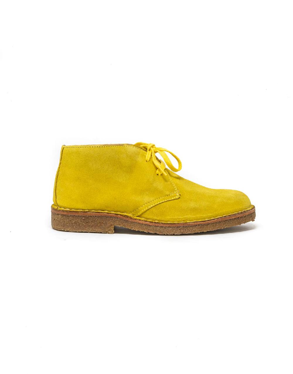 Wally Walker Astorflex – desert boot donna scamosciato wellflex giallo limone 2025