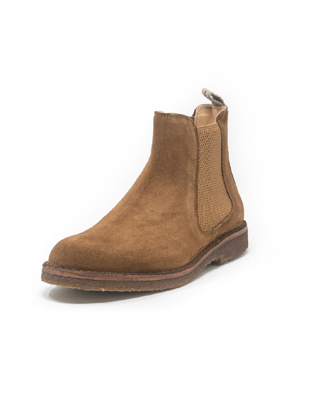 Wally Walker Astorflex – stivaletto chelsea scamosciato donna Bridgeflex bruciato Italy