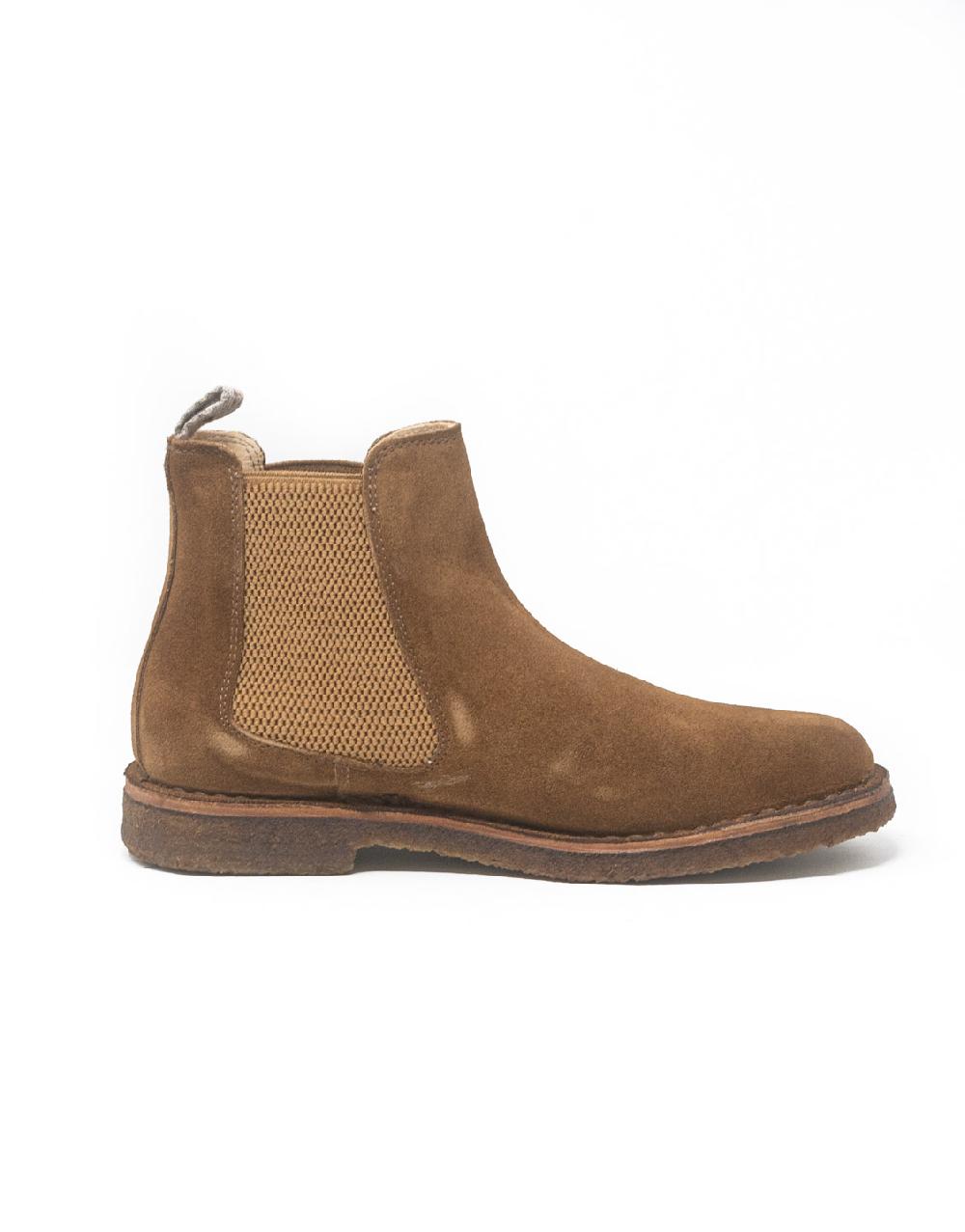 Wally Walker Astorflex – stivaletto chelsea scamosciato donna Bridgeflex bruciato Italy