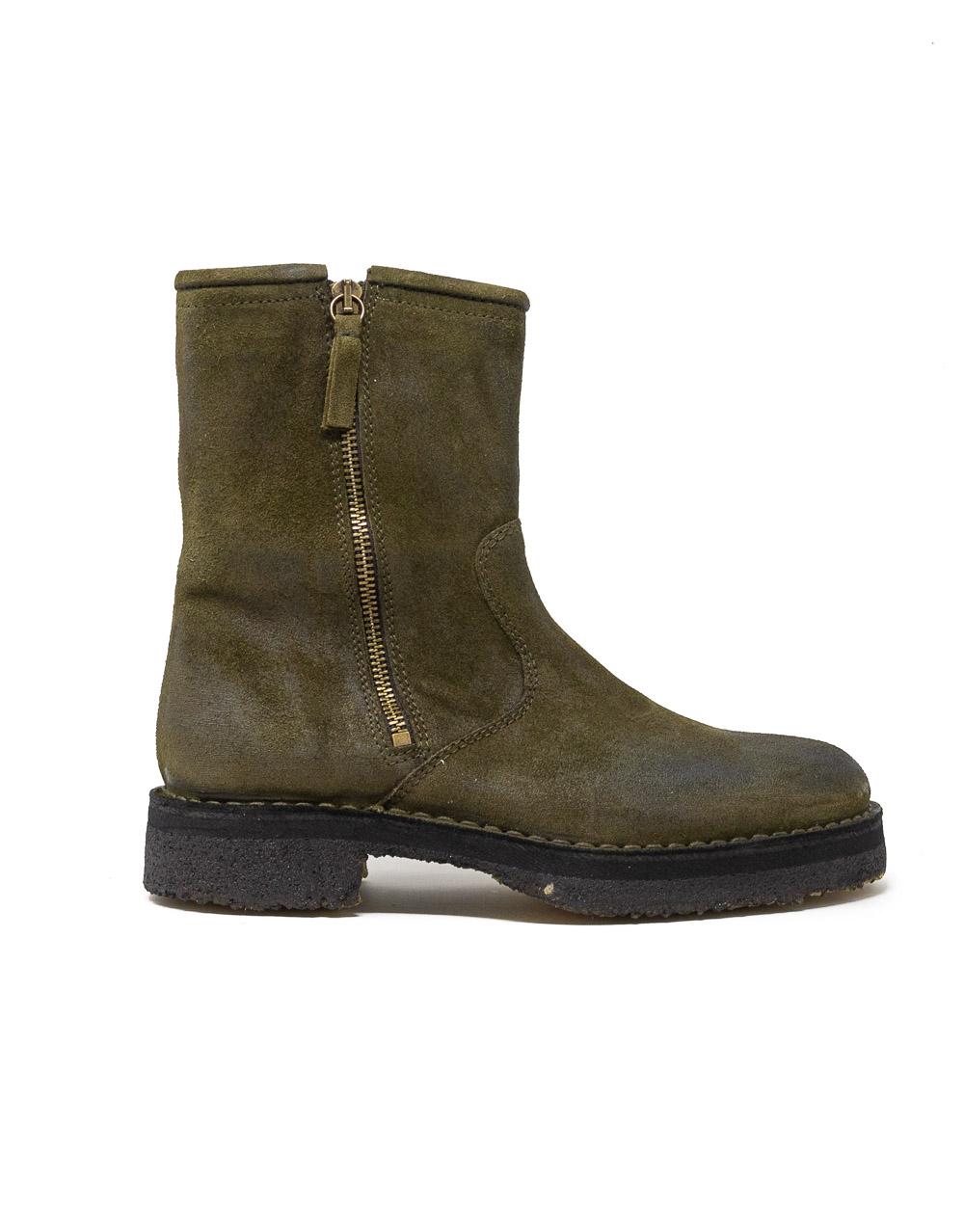 Wally Walker Astorflex – stivale donna camoscio trattamento vintage Janetflex birch Italia